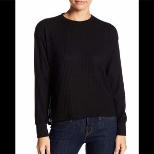 P S T LA New Waffle knit thermal sweater